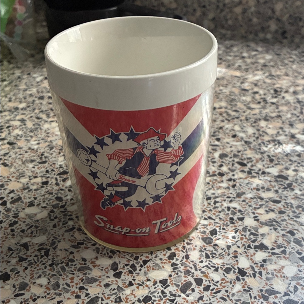 Snap-on Tools Red and White Coffee Mug